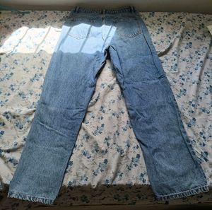 Blue Straight Fit Jeans