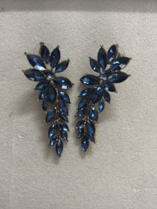Blue Hanging Earrings