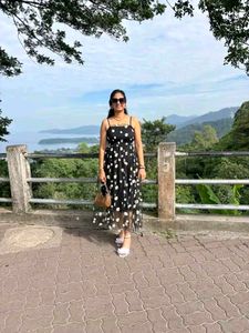 Black Daisy Dress