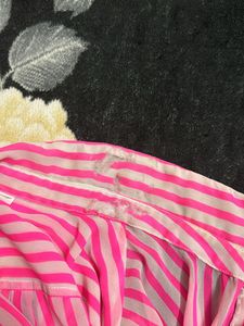 Pink &amp; White Shirt