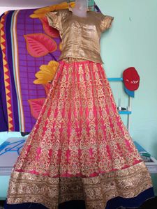 Pink Bridal Lehenga