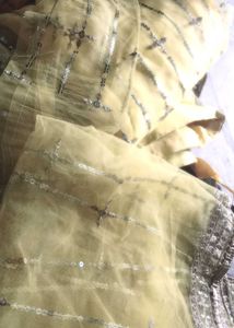 Elegant Yellow Lehenga Choli