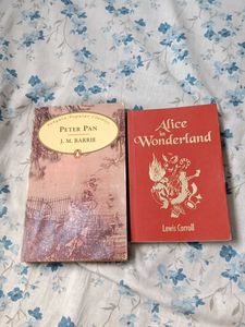 Peter Pan & Alice In Wonderland Books