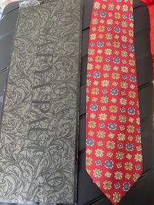 Elegant Red Tie by Satya Paul in 100% Silk