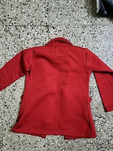 Red Casual Jacket