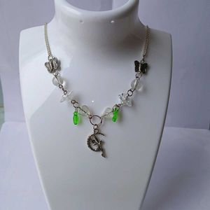 Fairycore White Neck Piece