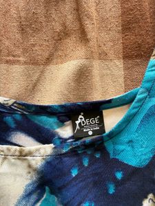 Printed Sleeveless Top