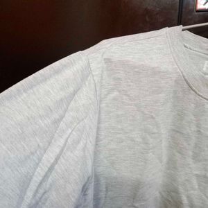Unisex Grey Fleece Lined Sweatshirt - size XL