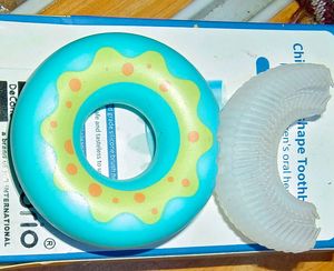 Baby Toothbrush For 2 to 9 Years Old, U Shape
