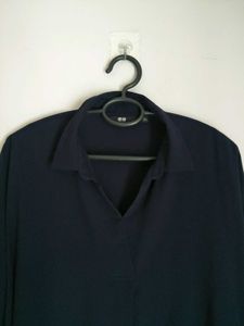 UNIQLO Navy Blue Shirt