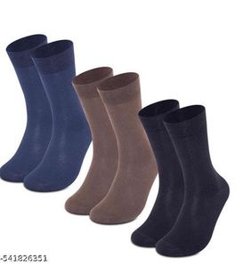 Men's Dress Socks - Pack of 3