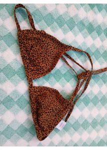 Leopard Print Bikini Set