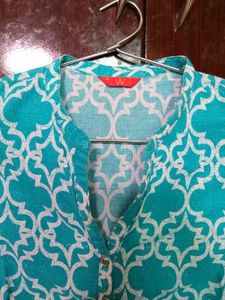 Straight Cotton Kurta For Women
