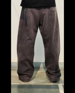Great Dark Brown Baggy Denim