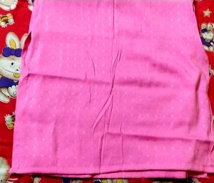 Cotton Sleeveless Kurtis.. Light Pink &amp; Golden