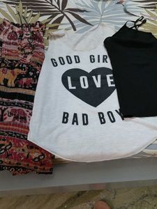 Combo Of Three Imported Fabric Top