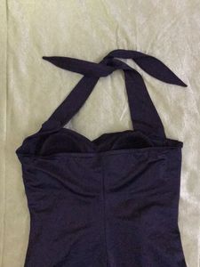 Black One Piece Swimsuit Bust 32(stretchy)