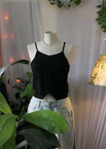 Lace Cami Embroidered Top