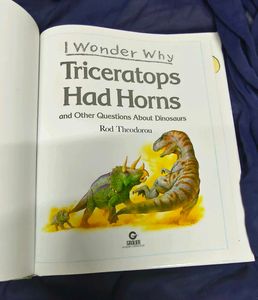 Triceratops Had Horns/ I Wonder Why Children Book