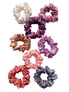 Scrunchies Silk Rubber Band Hair Accessories