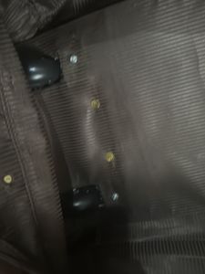 Leather Rolling Suitcase