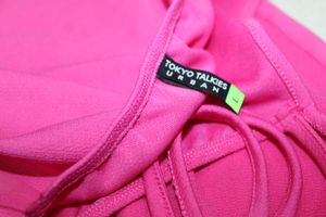 Pink One Shoulder Bodycon Mini Dress