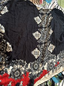 Black White &amp; Red Shrug
