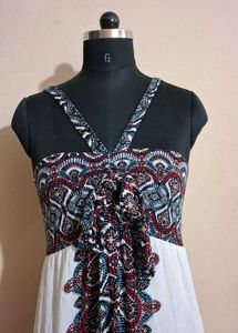 Boho Print Maxi Dress