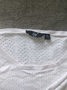 White Knit Sweater