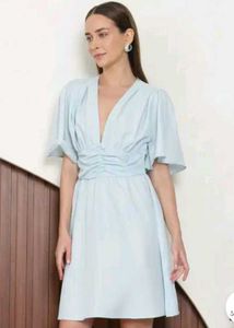 Light Blue Mini Dress