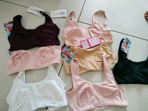 Combo Of 7 Enamor Small Size Sports Bra