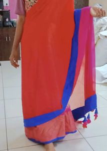 Beautiful Multicolour Saree