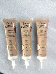 Pack Of 3 Love Nature Hot Oil For Dry Hair.