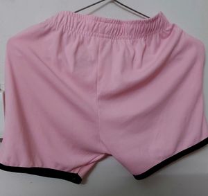Pink Sports Shorts waist Size 22-26