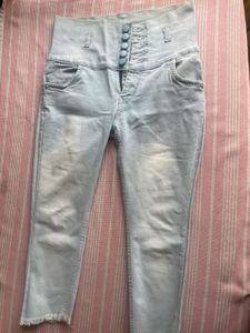 High Waisted Denim Jeans