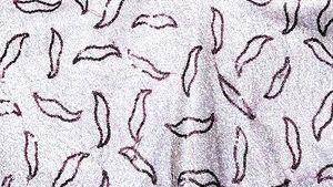 Girl&#39;s Party Dress with Unique Pattern