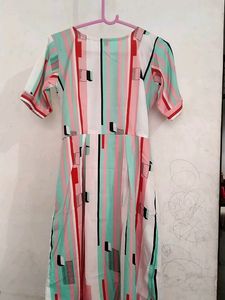 A- Line Pattern Dress