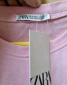 Zara Pink Top