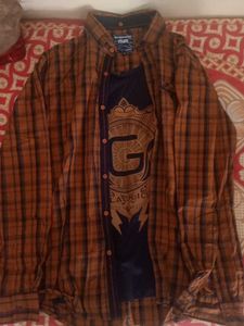 Greenfibre Man Casual Shirt