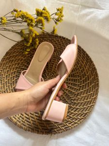 Pink Sandal Heels