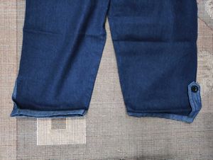 C@54 Size-32 Denim Capri