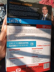 Let Us C By Yashvant Kanetkar With Solutions Book.