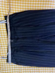 High rise Striped Trousers Waist 30