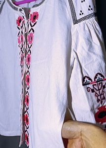 Boho Vibe Floral Embroidery