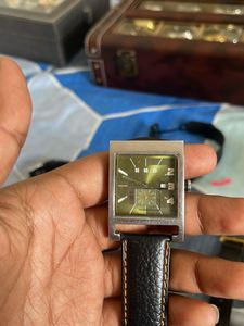 Fastrack Unique Square Watch With Sub Hand Second