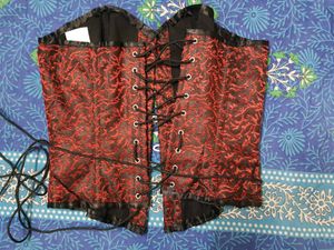 Vintage corset find 🕷️🩸🖤🌙