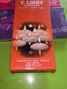 T. Light Candles For Diwali