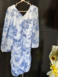 Floral Print Mini Dress