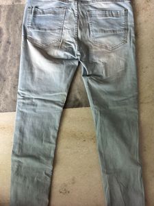 Distressed Denim Jeans