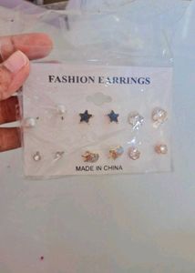 Earrings Set Fashion